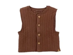 Lil Atelier vest sweat rocky road